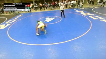 113 lbs Cons. Round 4 - Jeremy Powell, Unattached vs Nathan Fisher, Unattached