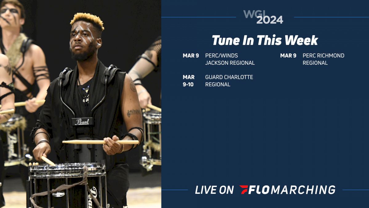 WGI Weekend Watch Guide: What's Streaming on FloMarching, March 9-10