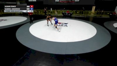 65 lbs Cons. Sub-quarters - Aldair Ponce, Selma High School Wrestling vs Gabriel Anderson, Knightmare Wrestling