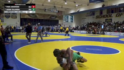 109 lbs Consi Of 16 #2 - Finn Andersen, Delbarton (NJ) vs Aiden Talavera, Reedley