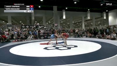 59 lbs Cons. Round 2 - Hailey Chapman, Colorado Mesa Wrestling Club vs Sofia Macaluso, West Point Wrestling Club