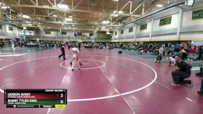 70 lbs Champ. Round 1 - Jaxson Avery, Sturgis Youth Wrestling vs Bobby Tyler Kidd, Fossil Wrestling