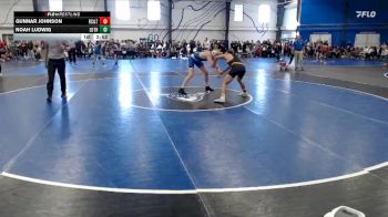 Silver 157 lbs Champ. Round 1 - Noah Ludwig, Luther vs Gunnar Johnson, Rochester Community & Tech. College