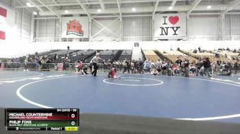 50 lbs 3rd Place Match - Michael Countermine, Guilderland Youth Wrestling vs Philip Fons, Black Belt Wrestling Academy