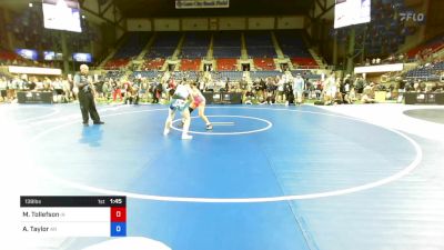 138 lbs Cons 16 #1 - McKenzie Tollefson, Iowa vs Avrey Taylor, Arkansas