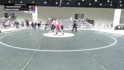 157 lbs Cons. Sub-quarters - Maxum Rodgers, Border Bandits Wrestling vs Deegan Frazier, Lawrence Elite Wrestling