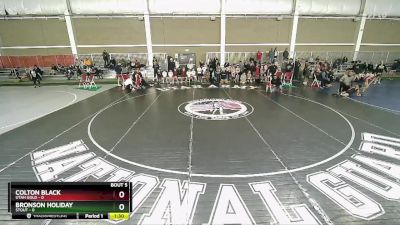 45 lbs Champ Round 1 (16 Team) - Colton Black, Utah Gold vs Bronson Holiday, Stout