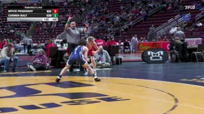 121 lbs Consi 1 - Bryce Pequignot, North Penn-Liberty vs Carmen Malt, Berwick Area