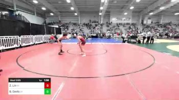 138 lbs Round Of 128 - Zhaowei Lin, NY vs Bruce Davis, GA