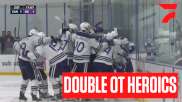 WATCH: Holy Cross Wins Game 2 In Double Overtime Thanks To Jack Seymour And Liam McLinskey