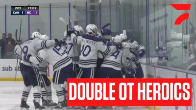 WATCH: Holy Cross Wins Game 2 In Double Overtime Thanks To Jack Seymour And Liam McLinskey