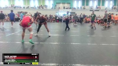 157 lbs Round 1 (4 Team) - Julian Bell, Pasco Wolfpack vs Nate Jacobs, Gator Dawgs