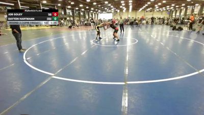 140 lbs Round 3 (12pm Friday) - Job Soley, Nauman Red vs Dayton Hartmann, Crass Trained