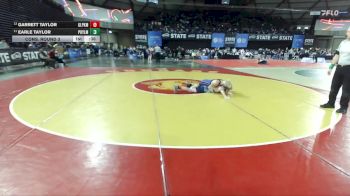 Boys 4A 126 lbs Cons. Round 3 - Earle Taylor, Puyallup vs Garrett Taylor, Glacier Peak