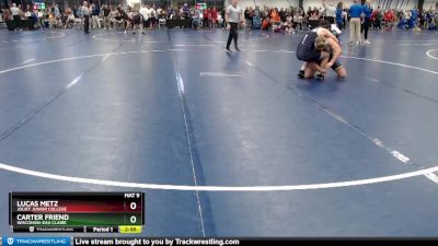 Elite 165 lbs Cons. Round 1 - Carter Friend, Wisconsin-Eau Claire vs Lucas Metz, Joliet Junior College