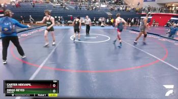 150 lbs Champ. Round 1 - Carter Nekvapil, Allen vs Diego Reyes, Waller