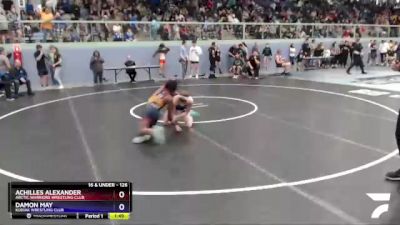 126 lbs Final - Damon May, Kodiak Wrestling Club vs Achilles Alexander, Arctic Warriors Wrestling Club