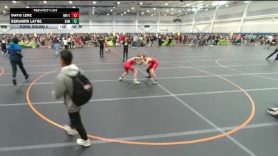 120 lbs Cons. Round 4 - Davis Lenz, Unattached vs Benjamin Layne, Unattached