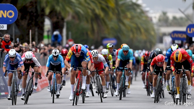 Jonathan Milan wins 2024 Tirreno-Adriatico stage 7.