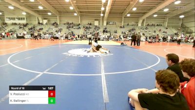 126 lbs Round Of 16 - Vincent Paolucci, MD vs Kaiden Ballinger, FL