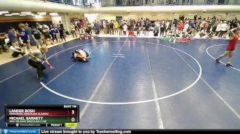 126 lbs Semifinal - Michael Barnett, New Orleans Wrestling Club vs Lander Bosh, Sanderson Wrestling Academy