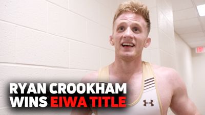 Ryan Crookham After Winning EIWA 133lbs Title