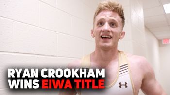 Ryan Crookham After Winning EIWA 133lbs Title