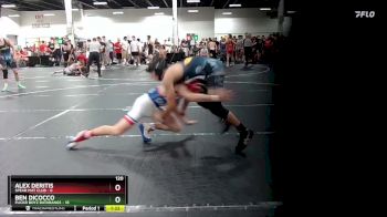 120 lbs Round 1 (6 Team) - Ben DiCocco, Flickr Boyz Batarangs vs Alex Deritis, Spear Mat Club