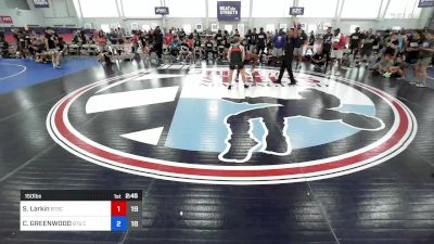 150 lbs Final - Sean Larkin, Beat The Streets Chicago vs CALEB GREENWOOD, Beat The Streets Cleveland