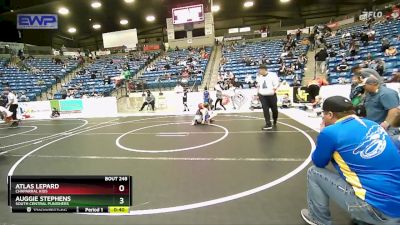 70 lbs Cons. Round 2 - Atlas LePard, Chaparral Kids vs Auggie Stephens, South Central Punishers