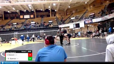 165 lbs Cons. Round 3 - Gunnar Spence, Carl Albert State vs Vince Beeson, Northeastern Junior College