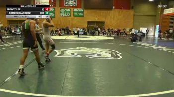 133 lbs Champ. Round 2 - Dominic Marquez, Cuesta vs Freddy Lee, Bakersfield College