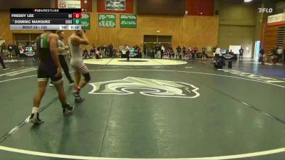 133 lbs Champ. Round 2 - Dominic Marquez, Cuesta vs Freddy Lee, Bakersfield College