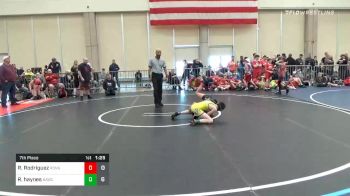 77 lbs 7th Place - Robby Rodriguez, Rednose MS vs Ryan Haynes, Broad Axe MS