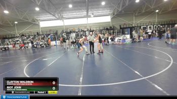 150 lbs Cons. Round 2 - Clayton Waldron, Mountain View High School vs Riot John, Ridgeline Riverhawks