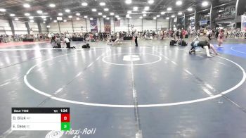 220 lbs Round Of 64 - Dillon Glick, WY vs Emmanuel Deas, SC