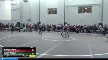 184 lbs Semifinal - Colby Giroux, Rochester Institute Of Technology vs Daniel Surich, The College Of New Jersey
