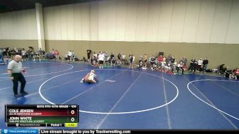 100 lbs Round 2 - Cole Jensen, All In Wrestling Academy vs John White, Sublime Wrestling Academy