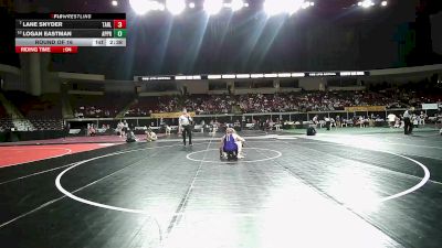 157 lbs Round Of 16 - Lane Snyder, Tarleton State vs Logan Eastman, Apprentice