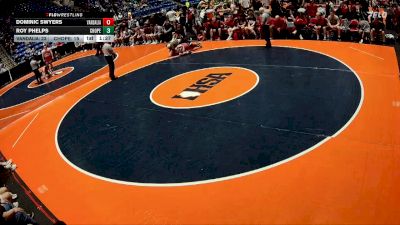 285 lbs Quarterfinals (8 Team) - Dominic Swyers, Vandalia vs Roy Phelps, Chicago (C. Hope Academy)