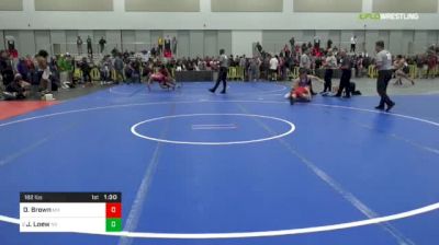 182 lbs Round Of 32 - Devin Brown, NM vs Jonathan Loew, NY