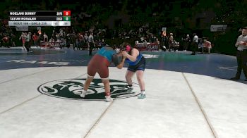 Girls 235 lbs Cons. Round 1 - Noelani Bunny, Shiprock vs Tatum Rosales, Socorro