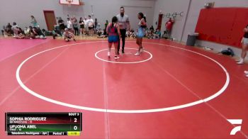 138 lbs Round 1 (6 Team) - Sophia Rodriguez, BB Wrestling vs Ufuoma Abel, TMNT