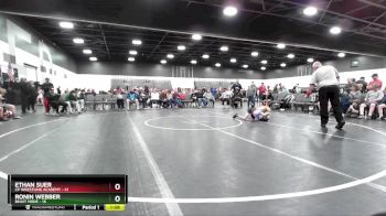 65 lbs Round 2 (8 Team) - Ethan Suer, CP Wrestling Academy vs Ronin Webber, Beast Mode