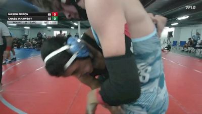 130 lbs Round 3 (6 Team) - Chase Janawsky, East Carolina Elite vs Mason Felton, Micky`s Maniacs