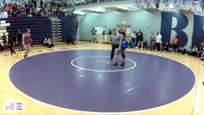 135 lbs. Champ. Round 3 - Heaven Patton, Liberty vs Erin Delling, Parkway Central