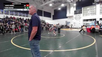 110 lbs Quarterfinal - Rori Rapan, La Quinta/La Quinta vs Alice Gomez, Corona
