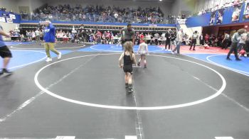 37-40 lbs Rr Rnd 3 - Kimber Russell, Salina Wrestling Club vs Hunter Prose, Jay Wrestling Club