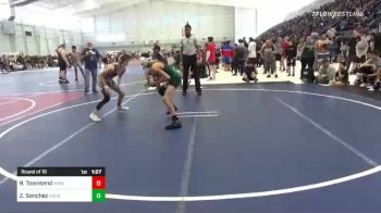 102 lbs Round Of 16 - Brody Townsend, Mingus Mountain vs Zaydin Sanchez, Roughriders