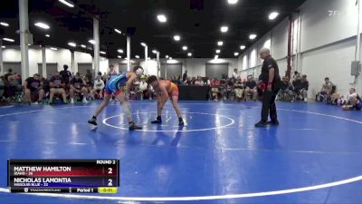 110 lbs Round 2 (8 Team) - Matthew Hamilton, Idaho vs Nicholas LaMontia, Missouri Blue